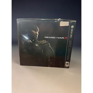 Gears Of War 3 Epic Edition • Xbox 360 (2011) Limited Collector’s Open Box
